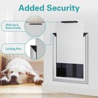 Extra Large Dog Door  Energy Efficient French Dog Door With Aluminum X-large