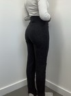 Nils Vintage 80   s Black Floral Print Slim Ski Pants Stretch Wool Blend Size S