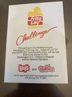 1983 Washington Redskins Football Pocket Schedule Frito Version Charlie Brown