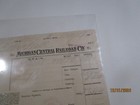Michigan Central Railroad Shipping Reciept May  19 1892 Ephemera