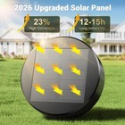 Rugged Led Solar Garden Lights Ip65 Landscape Lighting For Driveway Walkway Yard