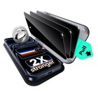 3-pack Iphone 17 Pro Privacy Screen Protector  Shatterproof 9h Hardness  Anti-sp