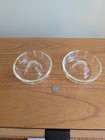 Glasbake Pair Vintage Little Princess Miniature Mold For Bundt Cake Jello