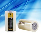 4pcs Universal 3 Aa To D Size Cell Parallel Battery Conversion Adapter   