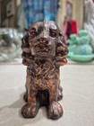 Vintage Cocker Spaniel Dog  Figurine Coin Bank No Key