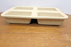 The Pampered Chef Mini 4-loaf Stoneware Bread Pan Family Heritage Collection