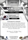 2022-23 Upper Deck Premier  pmp-nm Nathan Mackinnon Mega Patch Chest Logos   31