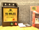 American Farmworks 15 Mile Dc Powered Electric Fence Controller charger P6m15af