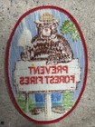 Vintage Smokey Bear Prevent Forest Fires Sign Us Forest Service Souvenir Patch