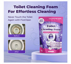 Fizzclean Toilet Foam Cleaner  Insta-action Fizzclean Foam Cleaner New 