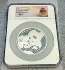 2019-g China Silver Panda 150g Ngc Pr70 Dcam  jr 57 