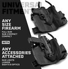 Military Drop Leg Holster Tactical Thigh Pistol Gun Pouch Right Hand Adjustable