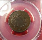 1864 2c Large Motto Pcgs Au55  Very Desirable Coin  Nice   Original   525105  