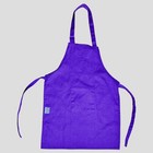 Big Sis Kid Purple Apron Childrens Cooking Baking Crafting Adjustable Size Med 