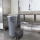 Rubbermaid Commercial Fg253500bla Dustpan Hanger Bracket Plastic Black 4 Inch