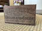 Rare Vintage Hershey s Chocolate   Cocoa Wooden Crate Antique Box Hershey Co Pa