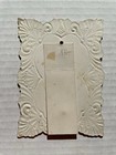 Small Victorian 1800 s Layered Valentine s Day Card W  Parchment And Cherub 