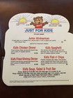 Vintage Shoney   s Restaurant Kids Menu 1986