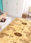 Transitional Ivory Hand-knotted Area Rug 7 4  X 10 0  Oriental Wool Carpet