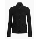 Rag   Bone Slade Blazer Jacket Military Stand Collar Wool Black Size 6