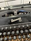 Collectible Typewriter Rheinmetall Kst - German Typewriter From The 50s