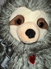 Three Toed Sloth Plush 14    Sitting 19  Overall Stuffed Realistic Walgreens Heart