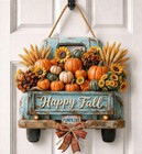 Fall Decorations For Home Fall Decor Truck Door Sign For Front Door Farmhouse   