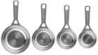 Le Creuset Stainless Steel Measuring Cups  Set Of 4   Set Includes  1 4  1 3  1 