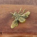 1pc Solid Brass Bee Figurine Antique Copper Desk Decor Collectible Gift - New   