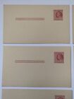 Vintage Usps Postal Card 2 Two Cents Stamp Franklin Postcard Unused Lot Of 6