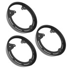 For Polaris Slingshot Led s Raw Aluminum Wheel Rings Dyi Kit 3pcs Powdercoated 