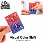 Magic Trick Color Changing Card Close Up Magicians Gimmick 