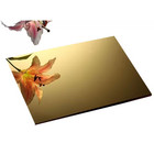 24 In  X 36 In  X 1 8 In  Thick Acrylic Mirror Gold Sheet