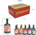 50 Pcs Mini Confetti Party Poppers Wedding Birthday Graduation Baby Shower Party