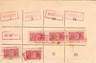 Romania  1949  Syndicates Union Insurance Ticket - Revenue Fiscal Stamps