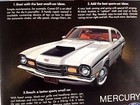 1971 Mercury Comet Gt Vintage Original Print Ad Automobile Car