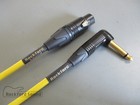 Mogami W2549 Yellow   Gold Xlr Female To Right Angle 1 4  Ts   Unbalanced Cable