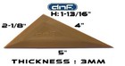 Triangular Squeegee Car Window Tint Tool Installation - Same Day Shipping 