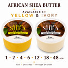 African Shea Butter Raw Unrefined Ivory 100  Natural Organic Pure 8 Oz 4 Pack