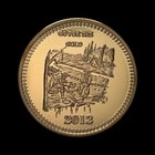 United States  2012  Medal - San Jose Coin Club  Prospectors  Go For The Gold