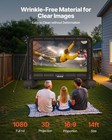 14 Ft Inflatable Movie Screen 16 9 600d Movie Projection With Portable Bag