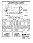 Dump Truck Locking Tailgate Air Cylinder 2-1 2  Diameter X 8  Stroke - 100124