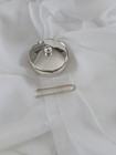 Lunt Sterling Silver 2  Sugar Bowl With Lid And Tongs  44g