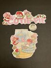 Strawberry Shortcake Matte  Retro  Vintage Design Stickers Pack Of 40 New