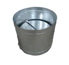 Damper Cap - Paint Spray Booth -  18 Ga  Automatic Roof Ventilator  Upflow Cap