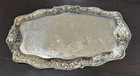 Gorham Sterling Tray 6-5 8  X 3-1 2  Small Tray Ornate Border 72 Grams