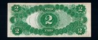  2 1917 Large Size Legal Tender Note Red Seal Free Shipping  b217 