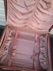 Vintage Samsonite Luggage Ladies Suitcase Travel Bag Saddle Brown Mid Century