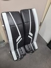 Vaughn Pro V Elite Senior Goalie Leg Pads   34 2 Black white