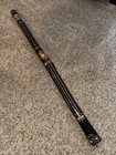 Stunning Australian Aboriginal Didgeridoo Crosshatch Ochre Art Decoration Nice 